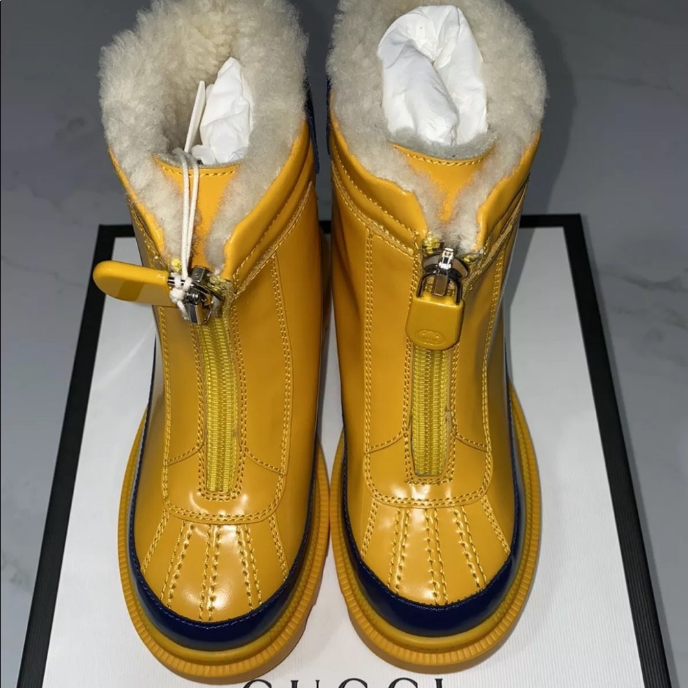 Gucci unisex kids boots size 30Eu